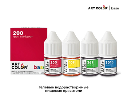 Набор красителей Art Color Base 4 цвета(12 мл)