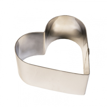 Форма сердце из нержавеющей стали d=100 h=100