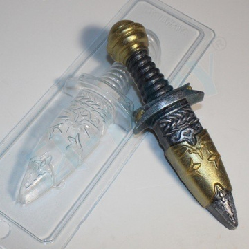Кинжал, форма пластиковая