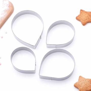 Набор вырубок лепестки розы, 4шт