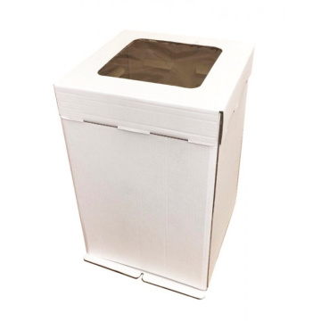 Коробка для торта 300x300x450 с окном