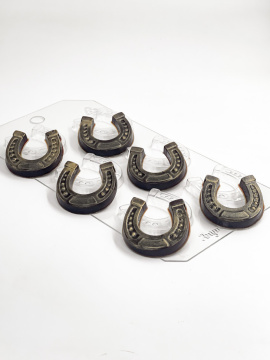 Набор подков, форма для шоколада пластиковая