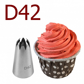 Насадка кондитерская № D42