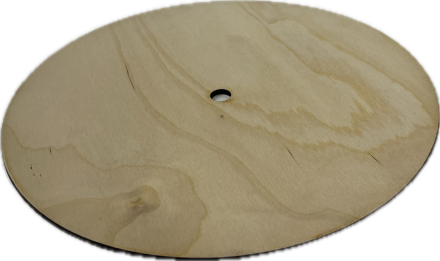 Подложка круглая для торта из фанеры 3мм, D12 см