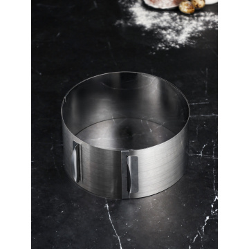 Форма для выпечки и выкладки с регулировкой размера "Круг", H-10 см, D-20-38 см