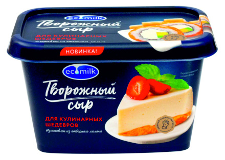 Сыр творожный Экомилк 60%, 350г