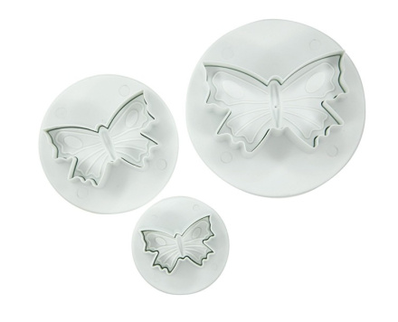 Набор плунжеров кондитерских Доляна «Бабочка», 3 шт, 4,5×5 см