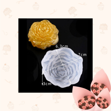 Силиконовый молд 3D «Цветок #4»