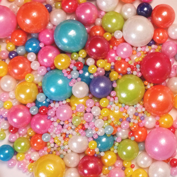 Посыпка кондитерская Жемчуг микс размеров (цвет Ассорти) 40гр