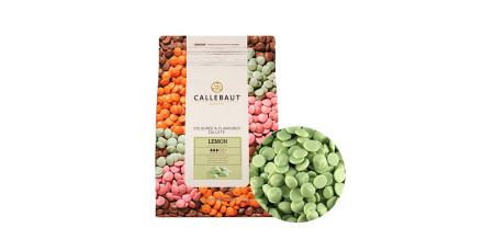 Шоколад цветной Лимон Callebaut 100гр