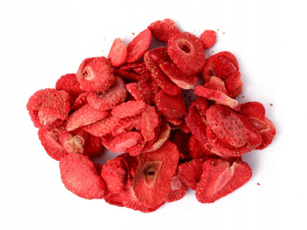 Клубника сублимированной сушки, слайсы, 30 гр